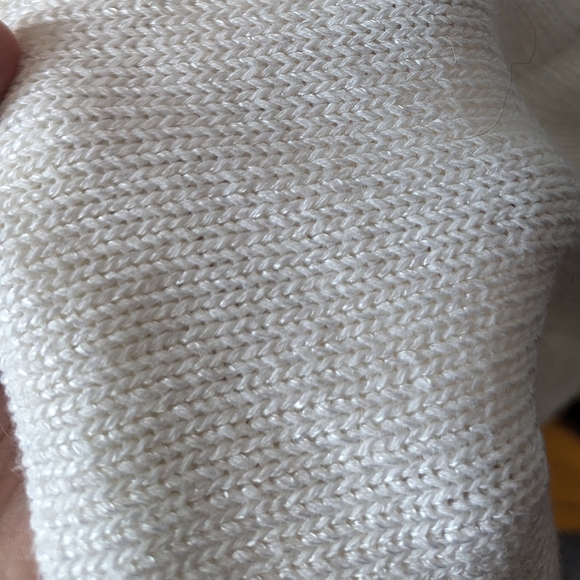 Vintage 80s Franco Valeri Short Sleeve Knit Abstract Top - Size Large - Picture 3 of 8